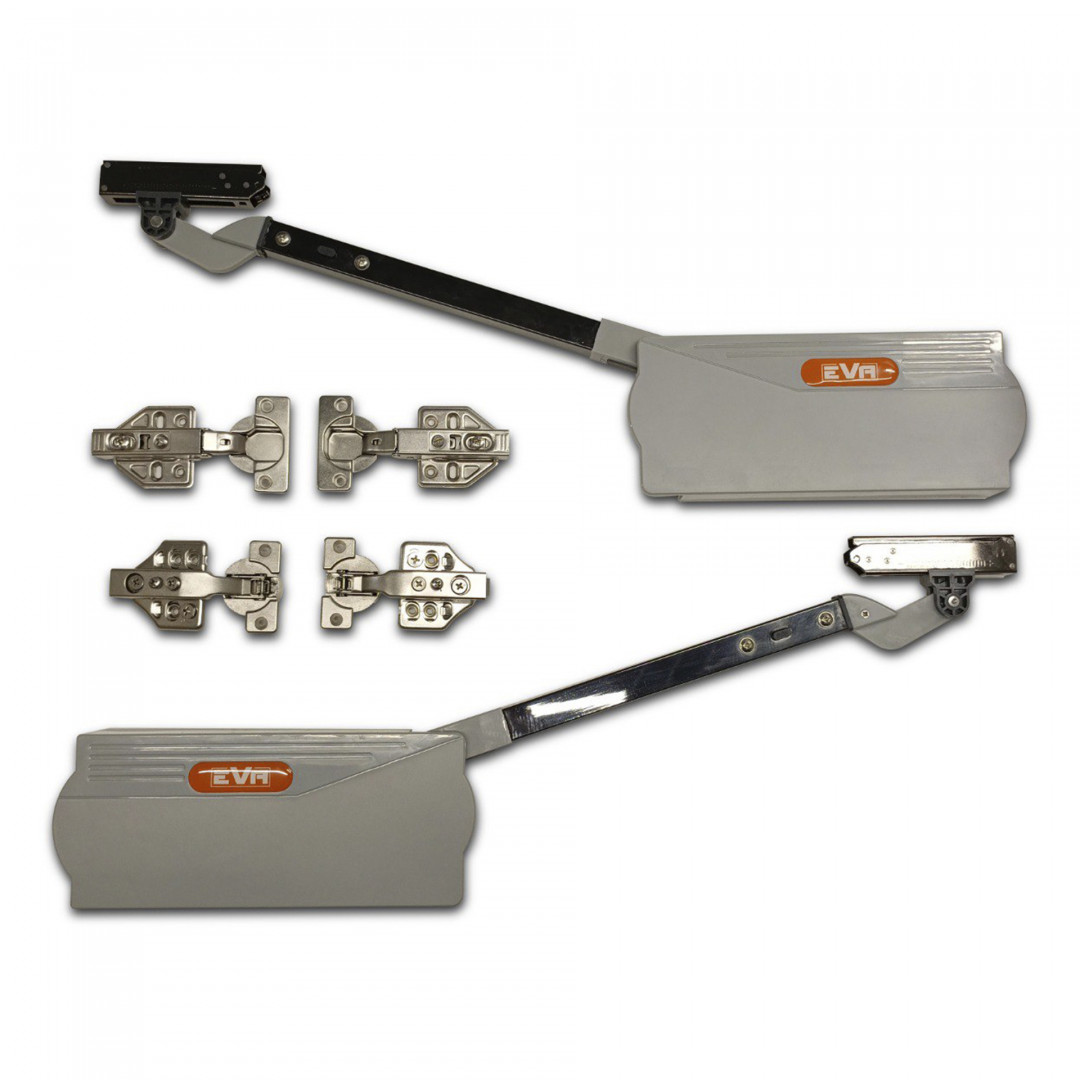 Подъемный механизм складной Eva Lift FOLD (XL), KM8400-12000, Н700-1040мм, серый